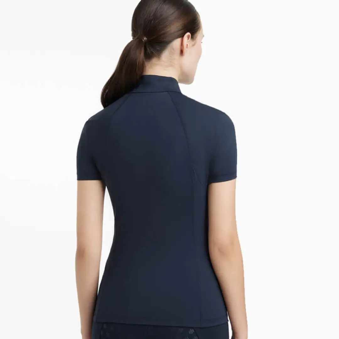 Lemieux Classique Trainingsshirt Short Sleeve - 42 - Donkerblauw - afbeelding 5 van 6