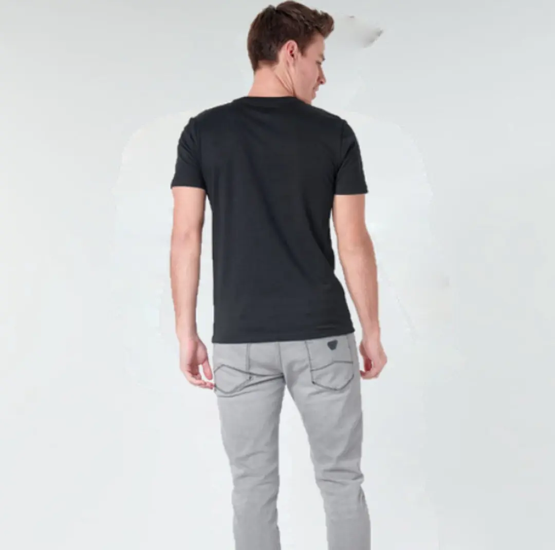 Kappa T-Shirt Logo Cromen - XL - Zwart