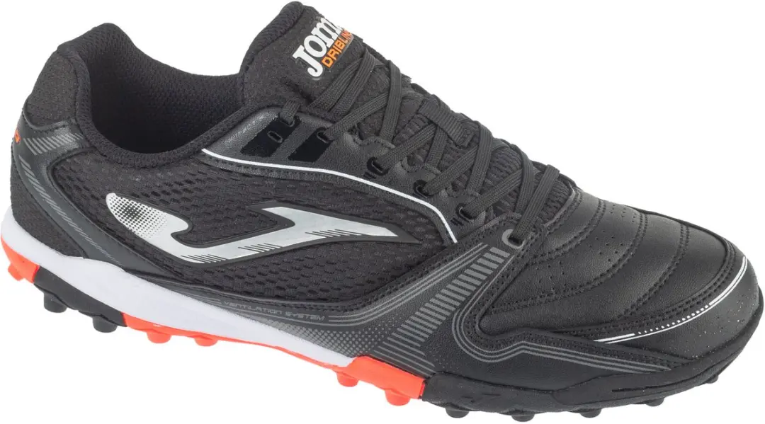 Joma Dribling 25 DRIW TF, Mannen, Zwart, Voetbalschoenen, maat: 45