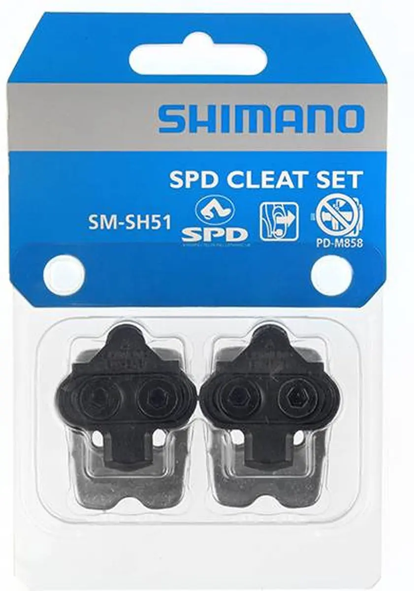 Shimano SM-SH51 SPD Schoenplaatjes - Mountainbike - Zwart - afbeelding 4 van 6
