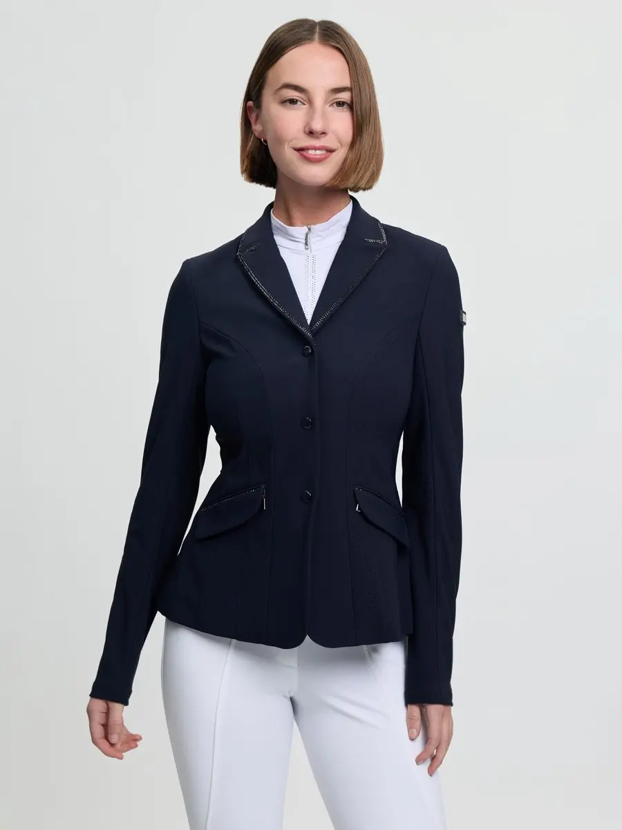 LeMieux Brilliance Diana Wedstrijdjas met Strass Dames XS Navy