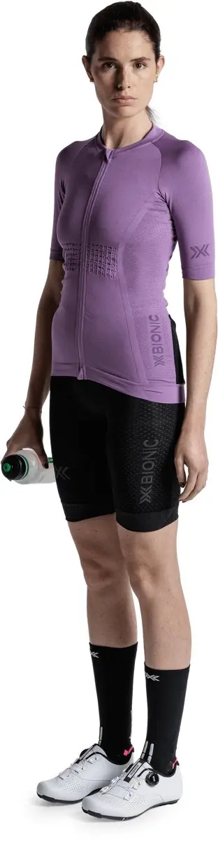 X-Bionic Xceed Ride Fietsshirt Dames - S - Dusty Rose - afbeelding 6 van 6