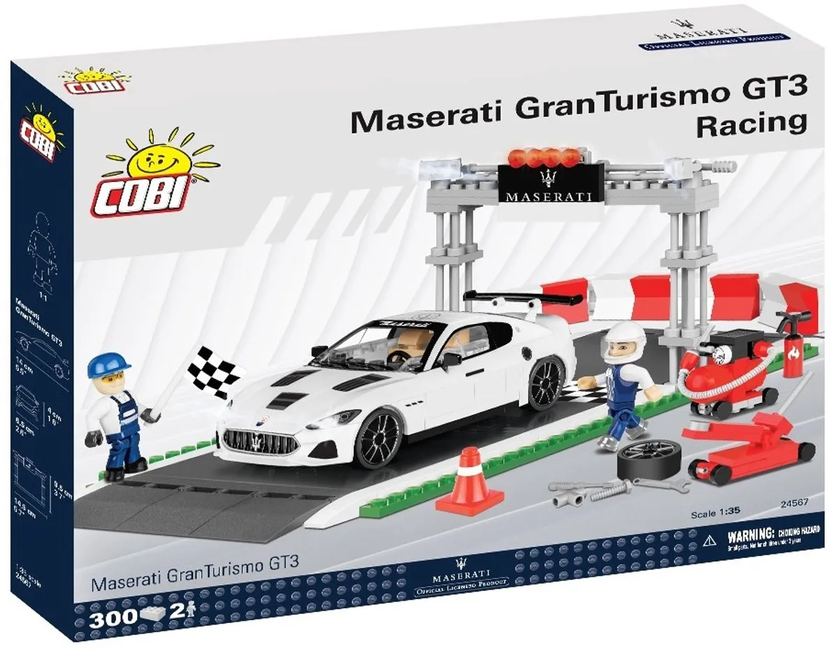 Cobi Bouwpakket Maserati Granturismo GT3 Racing 24567