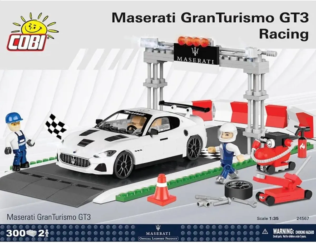 Cobi Bouwpakket Maserati Granturismo GT3 Racing 24567 - 300-delig