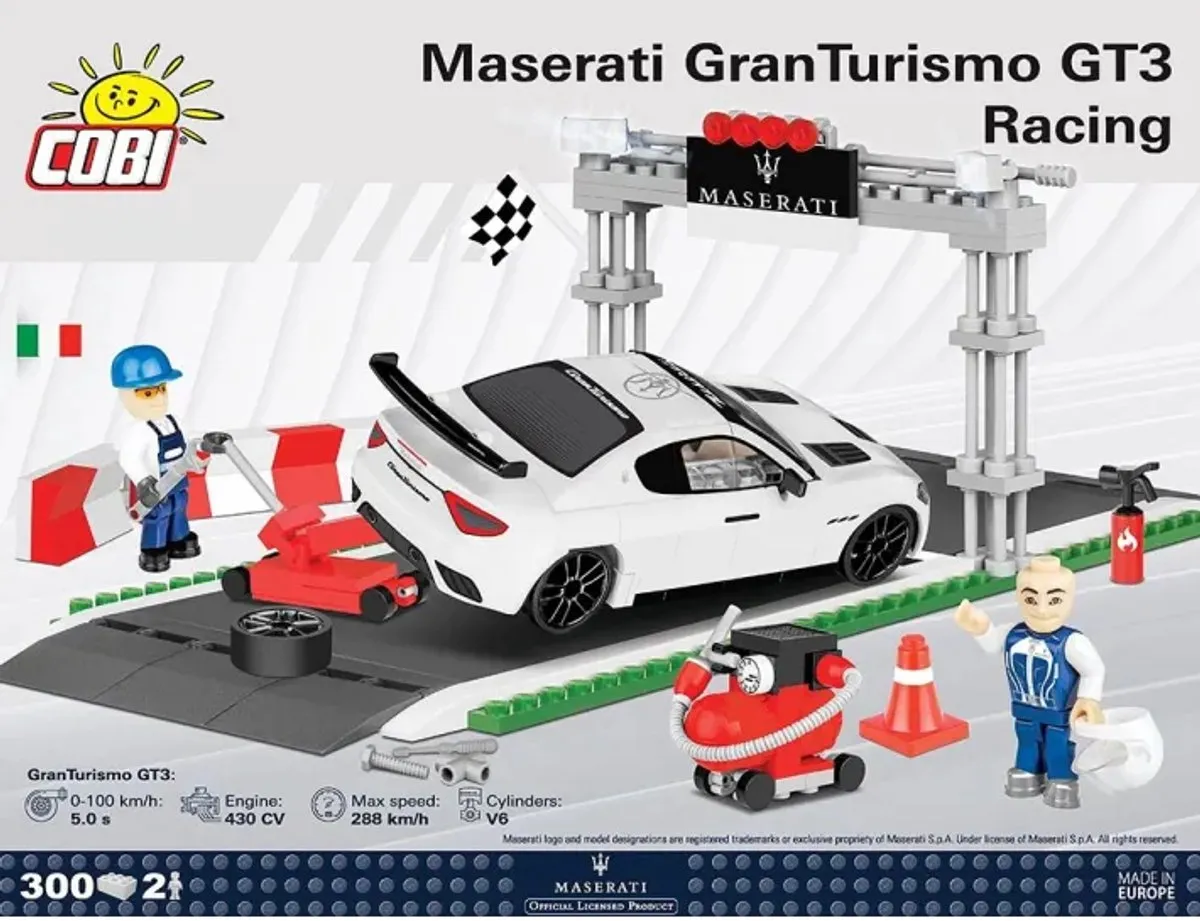 Cobi Bouwpakket Maserati Granturismo GT3 Racing 24567 - 300-delig
