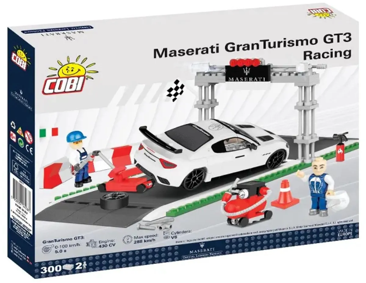 Cobi Bouwpakket Maserati Granturismo GT3 Racing 24567 - 300-delig