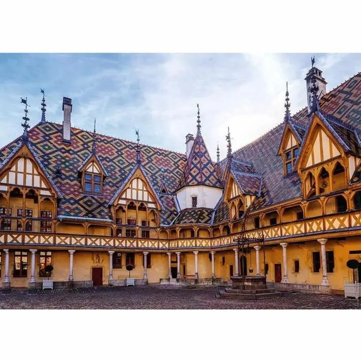 Ravensburger Puzzle 1000 Stuks Les Hospices de Beaune - Gebouwen