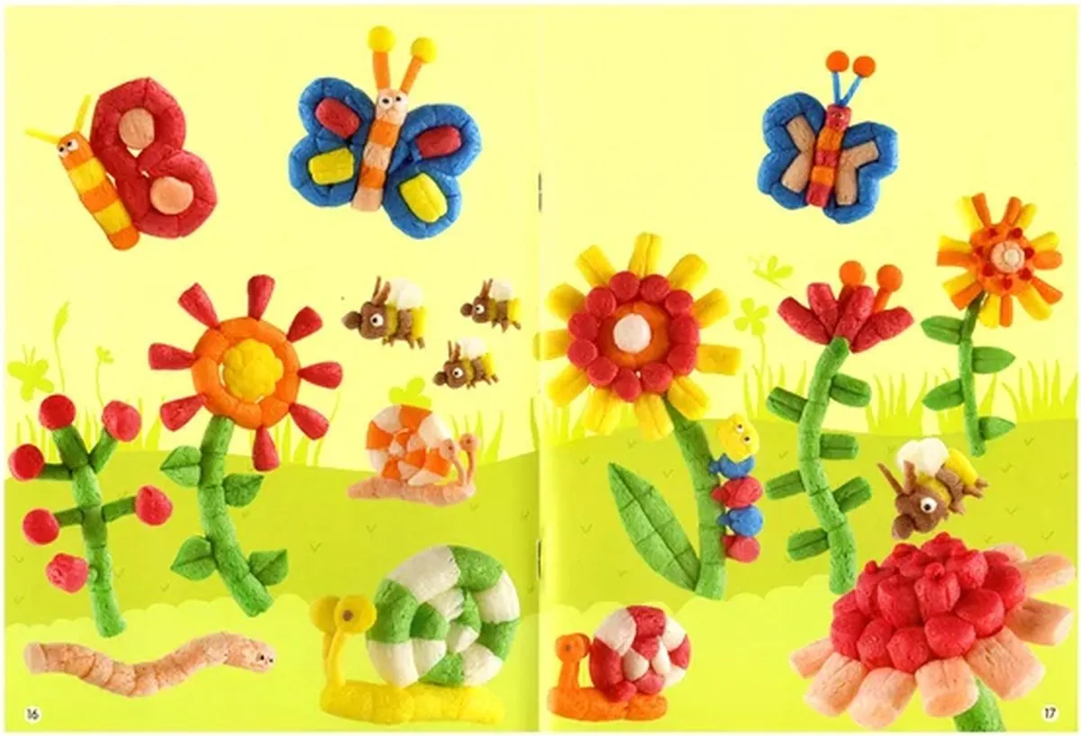 PlayMais Boekje My First Creations - Multicolor