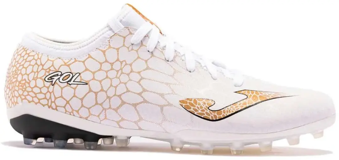 Joma Gol Ag Voetbalschoenen - 43.5 - Wit/Goud - afbeelding 2 van 5