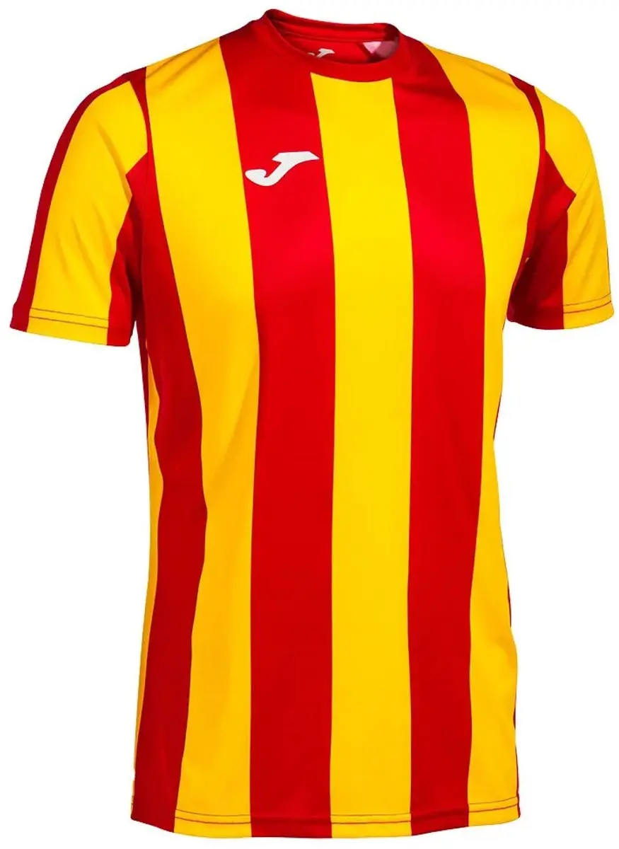 Joma Inter Classic T-shirt Met Korte Mouwen Geel,Rood S Man