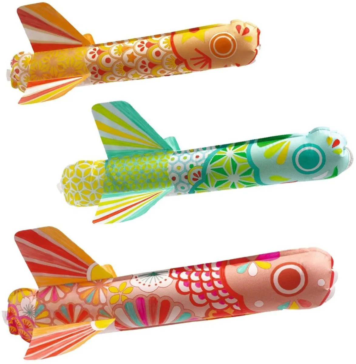 Djeco Koinobori Vissenvlaggen Set - 3 Stuks - Multicolor