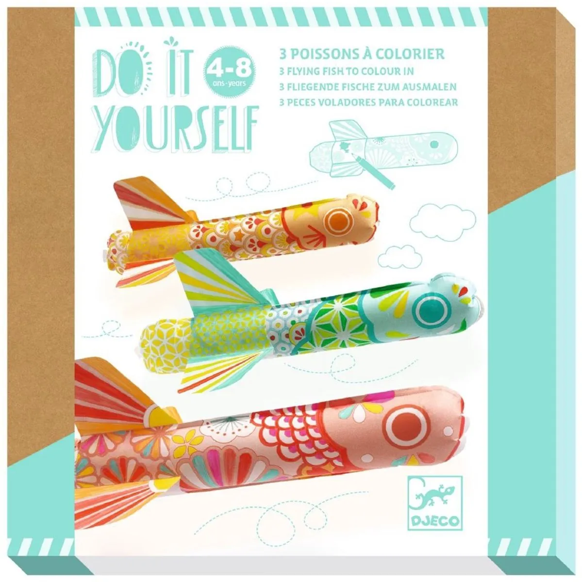 Djeco Koinobori Vissenvlaggen Set