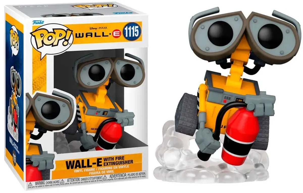 Disney Funko POP! Movies Wall-E Verzamelfiguur 58558 - 9cm - Multicolor