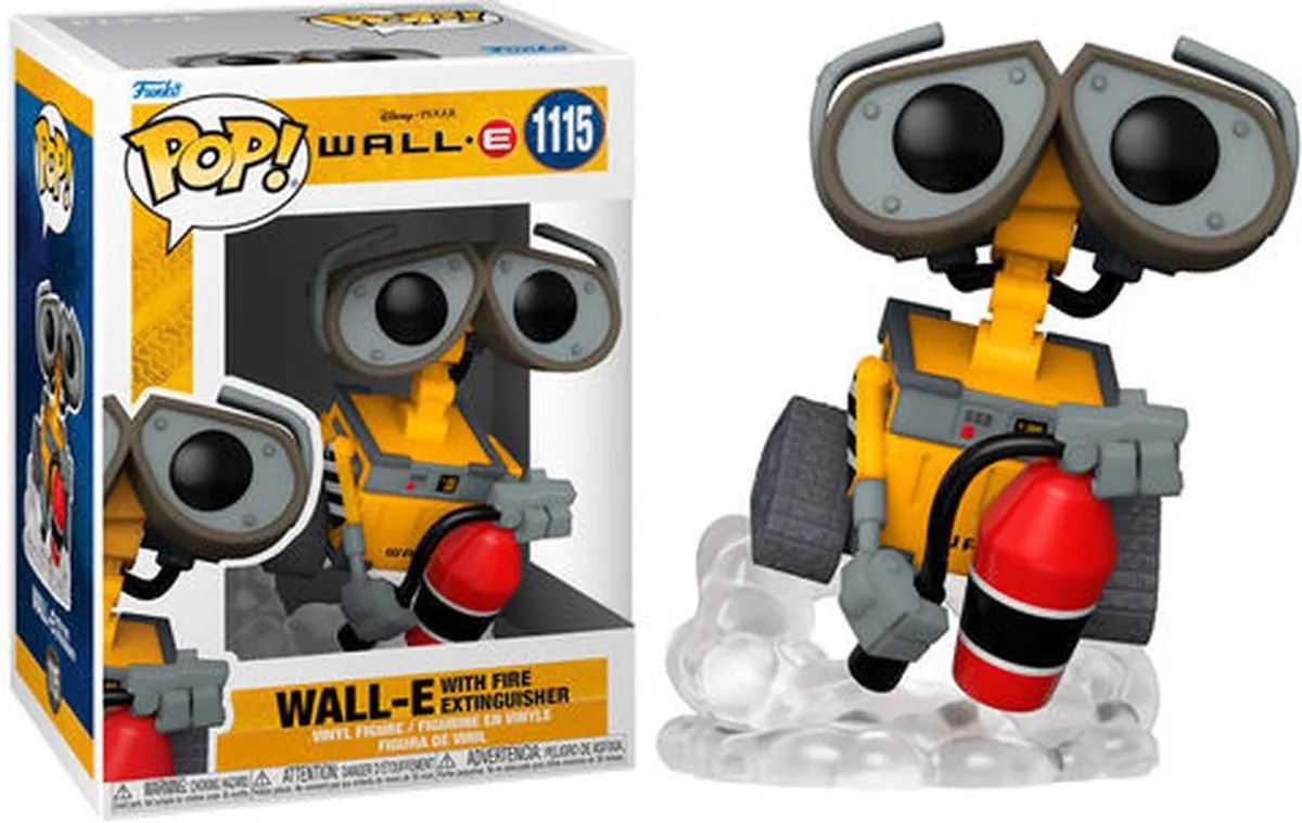 Disney Funko POP! Movies Wall-E Verzamelfiguur 58558 - 9cm - Multicolor - afbeelding 6 van 6