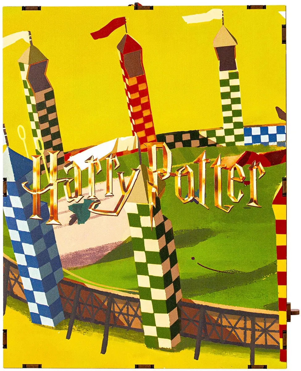 Revell Tiny Adventures Harry Potter Quidditch Field Modelbouwpakket - 124 Onderdelen - Multi