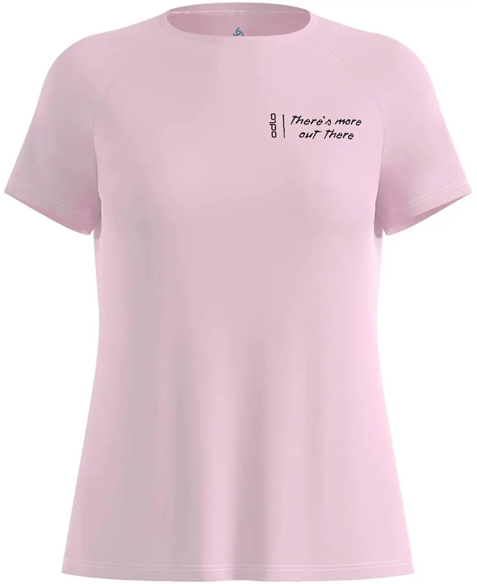 ODLO Essential Print T-shirt - Roze - Maat L