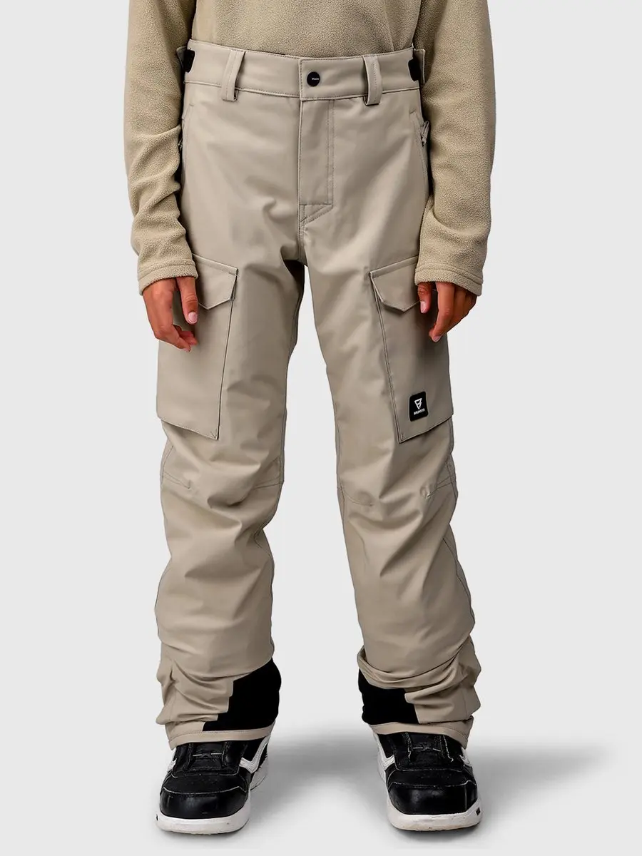 Brunotti Footraily-Cargo Boys Sneeuwbroek 128 - Beige - afbeelding 5 van 6