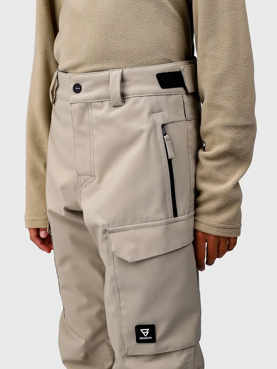 Brunotti Footraily-Cargo Boys Sneeuwbroek 128 - Beige - afbeelding 4 van 6