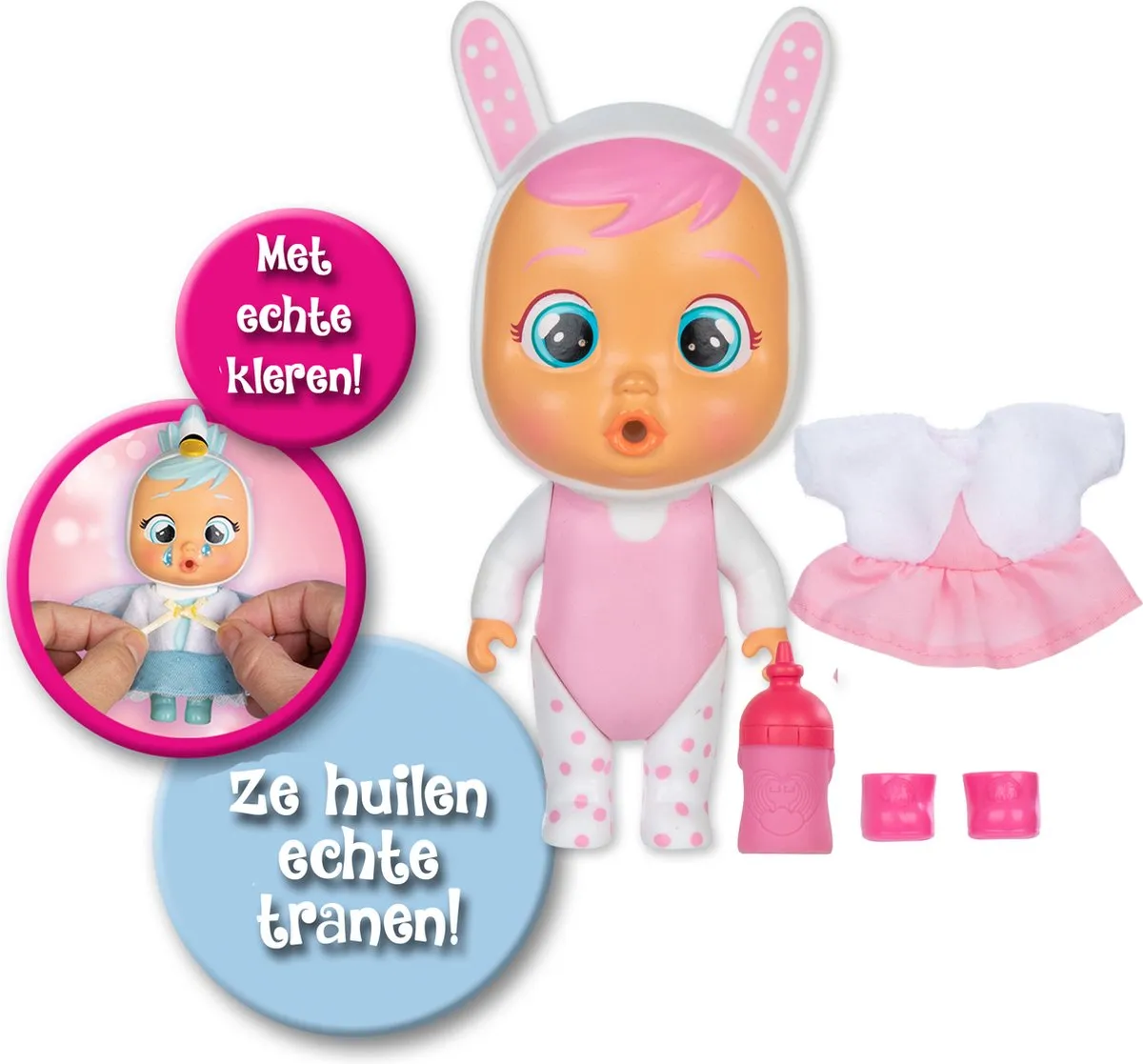 Tomy Cry Babies Magic Tears Dress Me Up - Meerkleurig - afbeelding 5 van 6