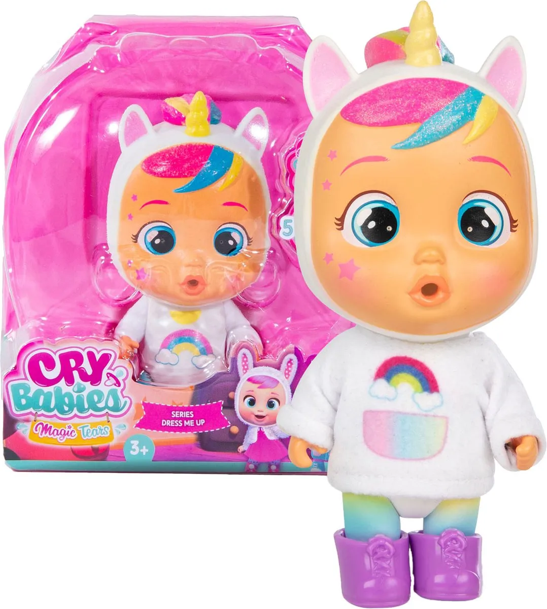 Tomy Cry Babies Magic Tears Dress Me Up - Meerkleurig - afbeelding 3 van 6