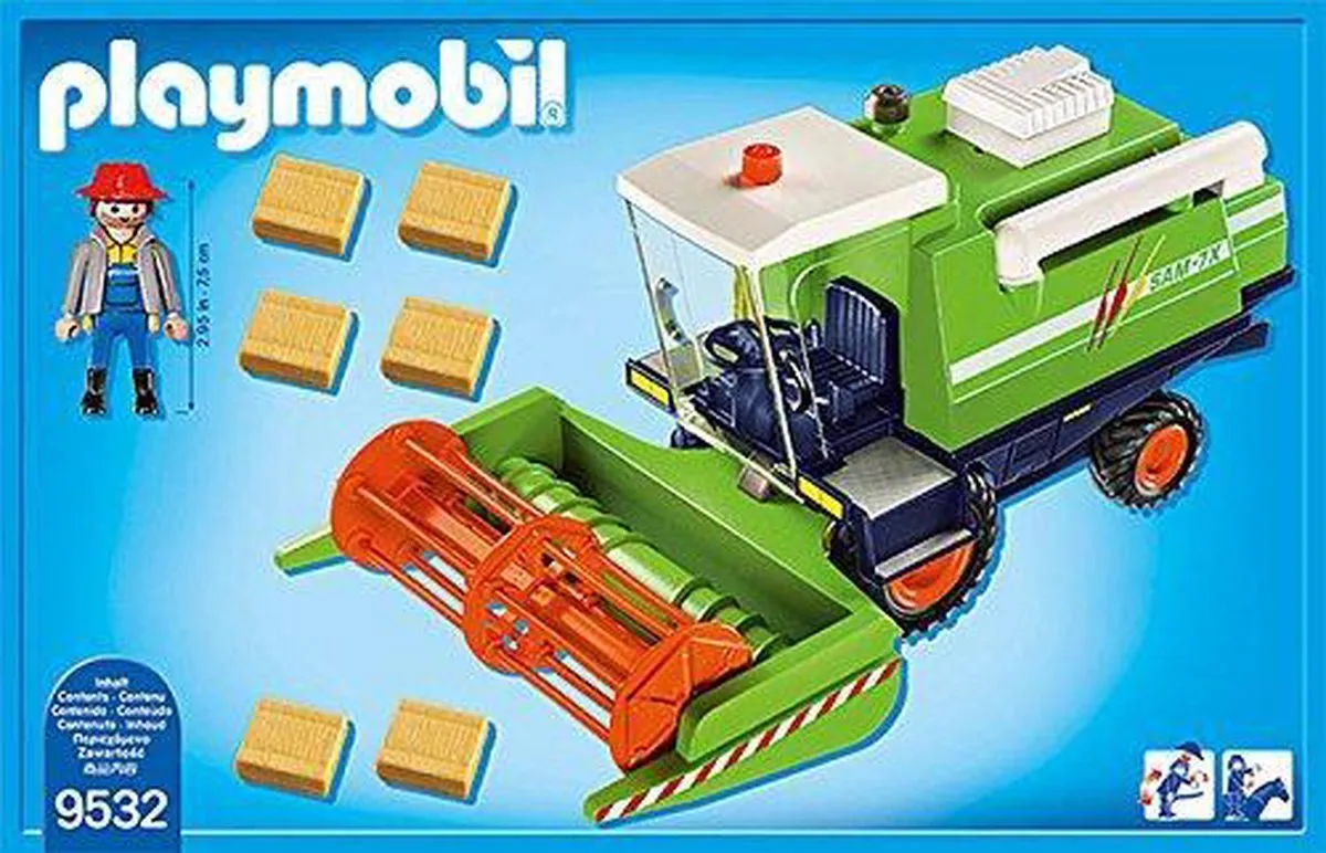 Playmobil 9532 Country Maaidorser - Multi Color - afbeelding 2 van 3