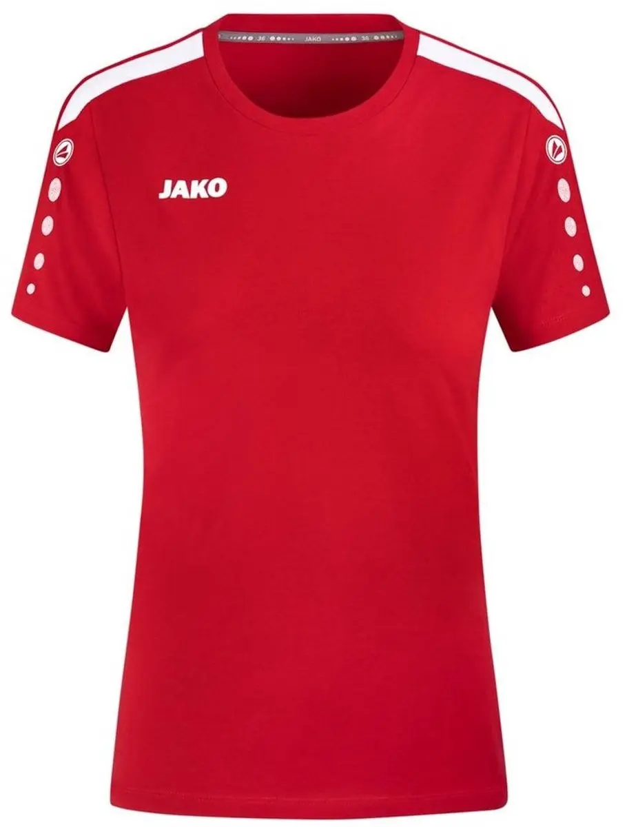JAKO Power T-Shirt Dames - Rood - Maat 44 - afbeelding 6 van 6