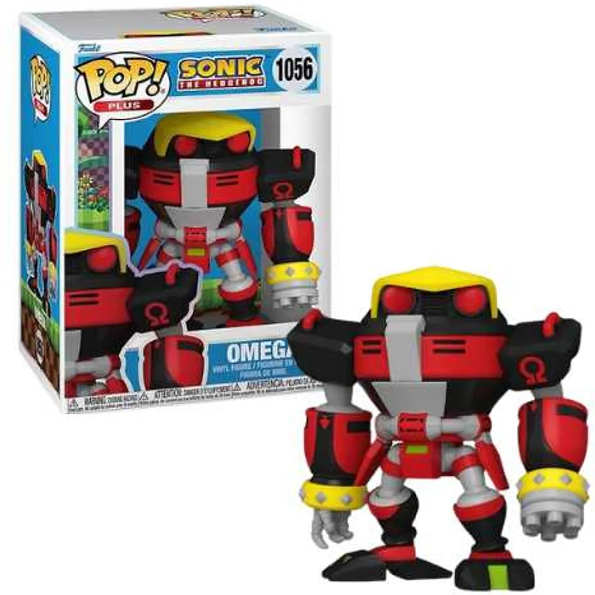 Funko Pop! Sonic The Hedgehog E-123 Omega - 0889698838511 - Multicolor