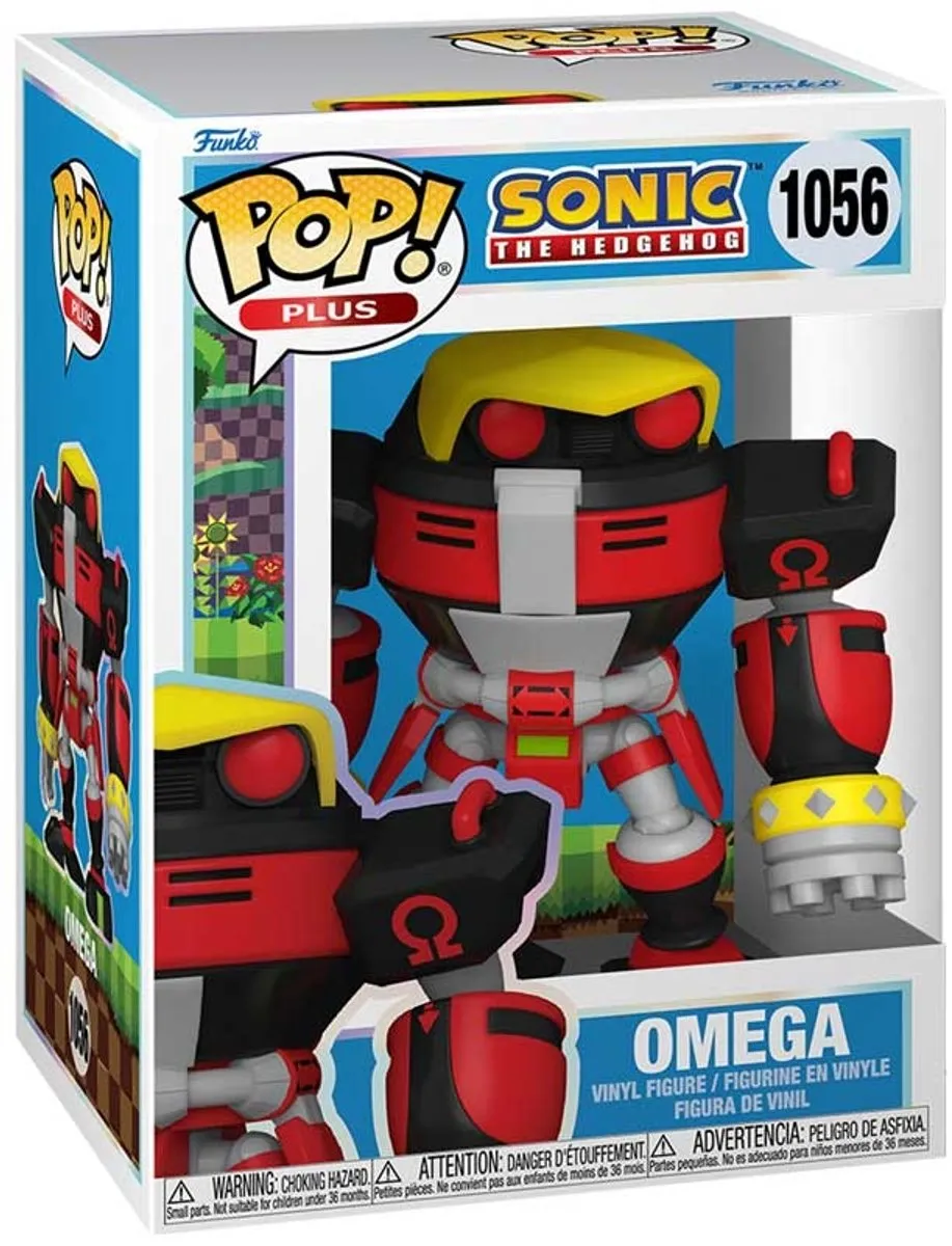 Funko Pop! Sonic The Hedgehog E-123 Omega - 0889698838511 - Multicolor