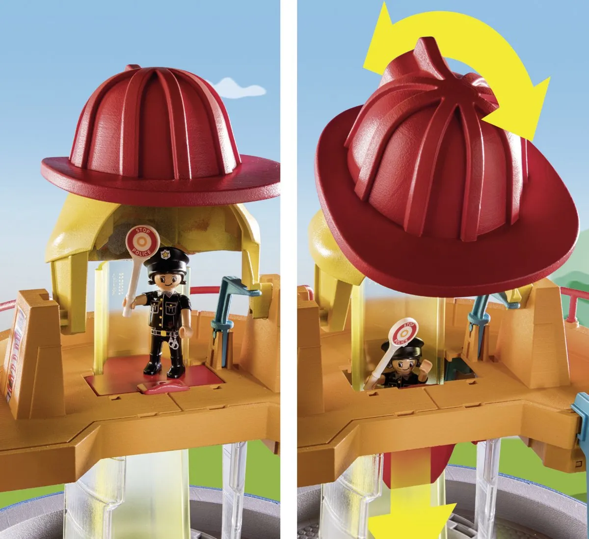 Playmobil Duck on Call Hoofdkwartier 70910 - Multicolor - afbeelding 6 van 6