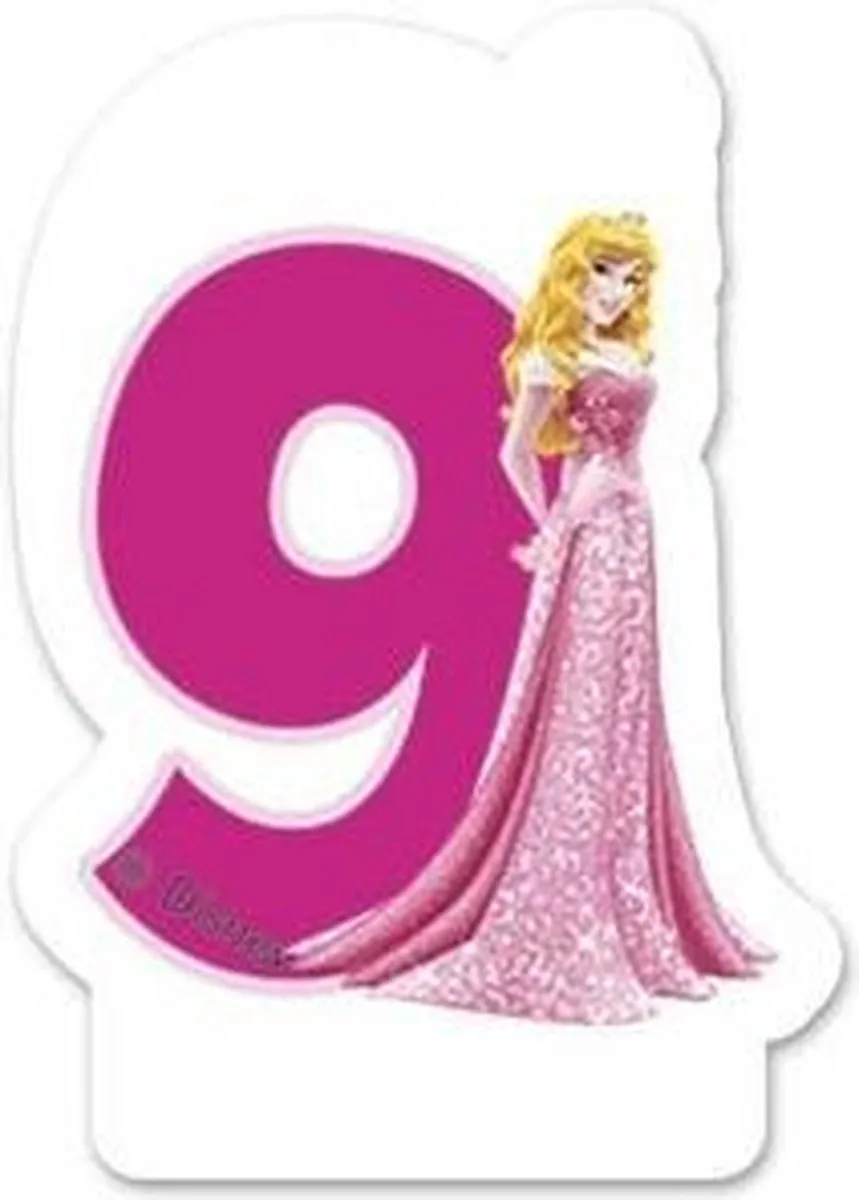 Disney Princess Doornroosje Verjaardagskaars - Multi