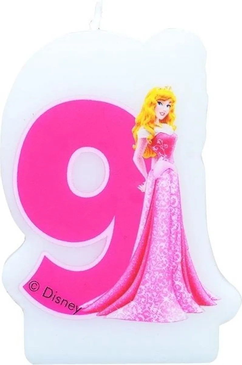 Disney Princess Doornroosje Verjaardagskaars