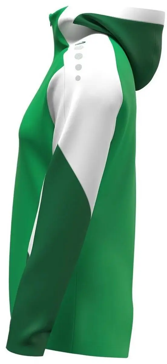 JAKO Dynamic Jas met Kap Dames - Groen/Wit/Donkergroen L - afbeelding 6 van 6
