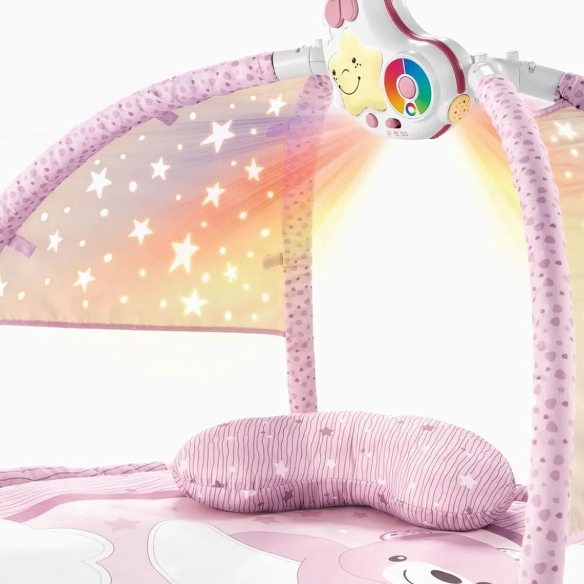 Chicco Baby Gym Kleurenplezier Roze - afbeelding 6 van 6