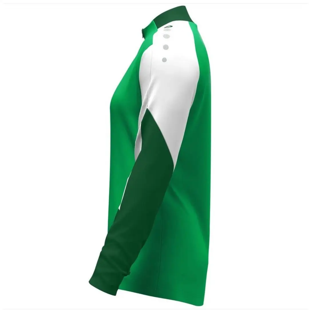 Jako Dynamic Ziptop Dames - Groen/Wit/Donkergroen S - afbeelding 6 van 6