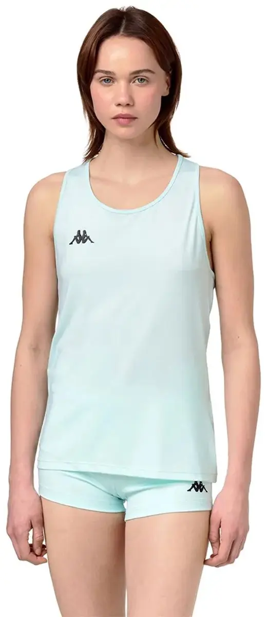 Kappa Ipef Mouwloos T-shirt Blauw S Vrouw