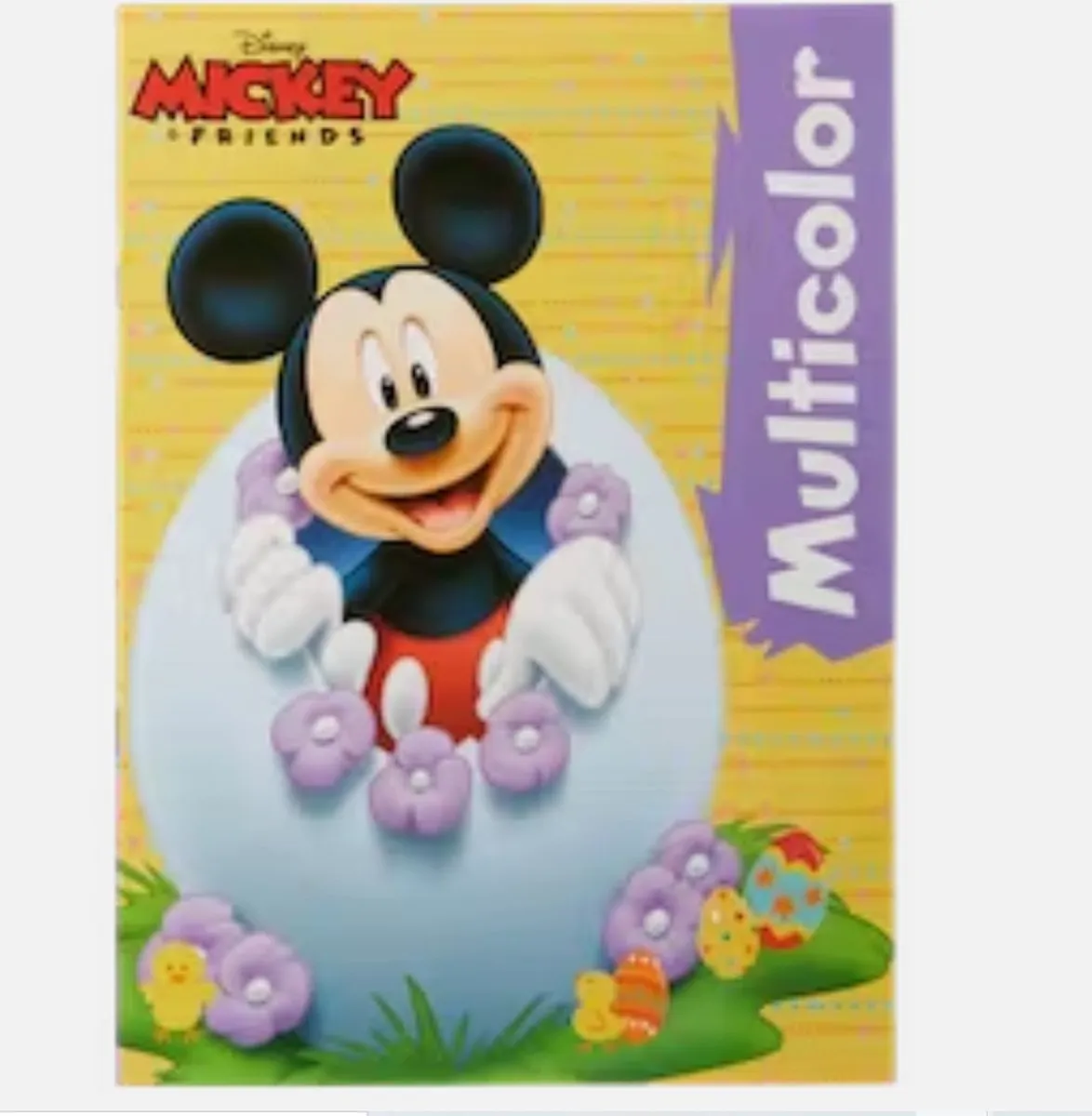 Disney Mickey Mouse Kleurboek Pasen - 32 Pagina's Multicolor