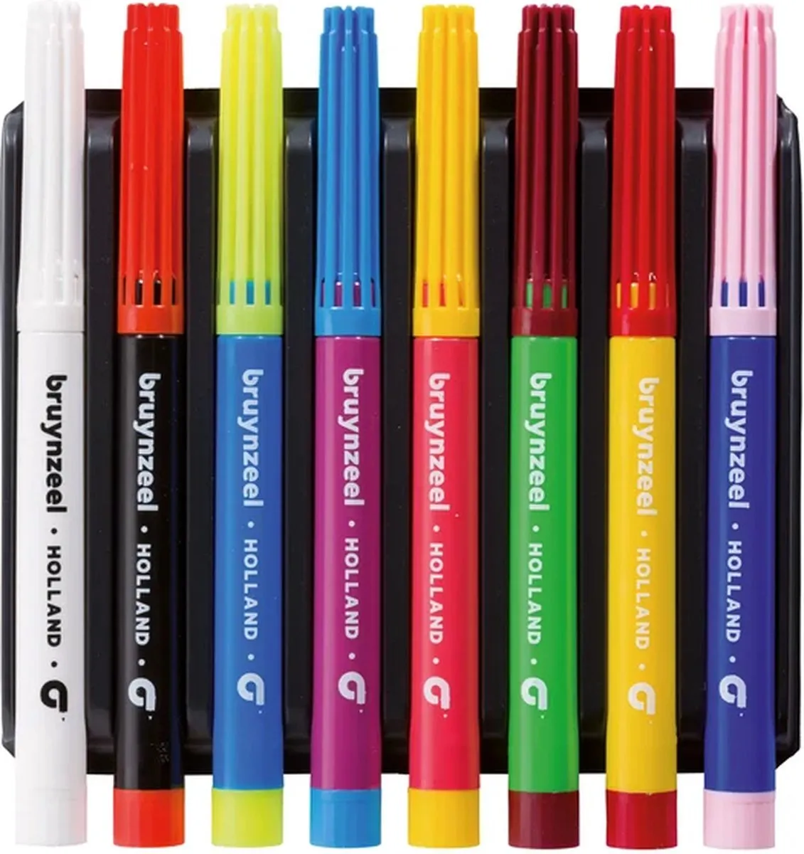 Bruynzeel Kids Magic Viltstiften - 8 Stuks Assorti - afbeelding 6 van 6