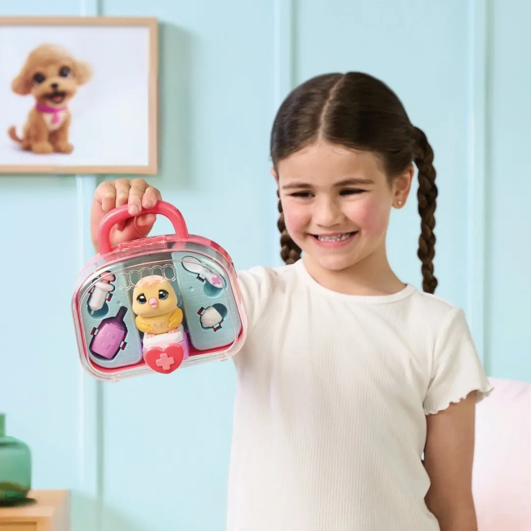 Little Live Pets Ouchies Interactief Kuikentje Chirpy MS26791 - Geel