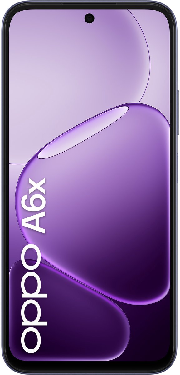 OPPO A6x 17,1 cm (6.75") Dual SIM Android 15 4G USB Type-C 4 GB 128 GB 6100 mAh Paars