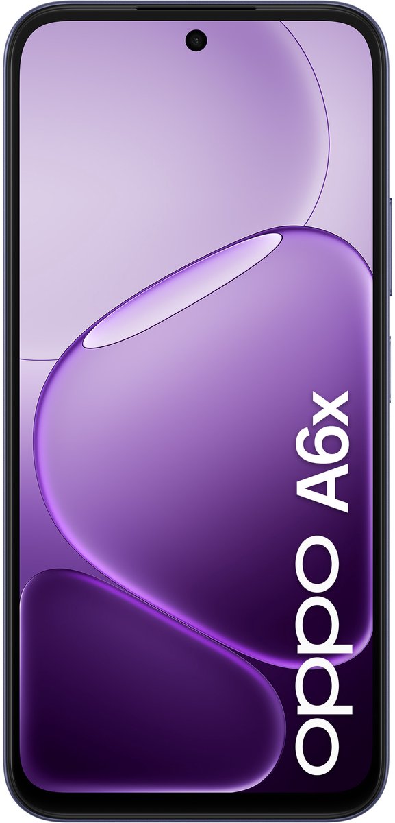 OPPO A6x 17,1 cm (6.75") Dual SIM Android 15 4G USB Type-C 4 GB 128 GB 6100 mAh Paars