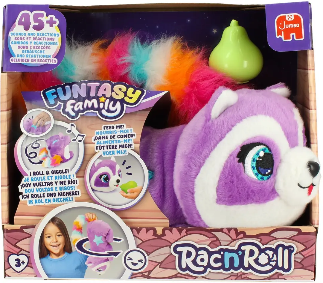 Jumbo Funtasy Family Rac'n'Roll Interactieve Knuffel