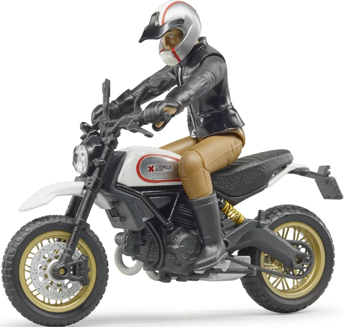 Bruder Ducati Desert Motorfiets BRUD124377