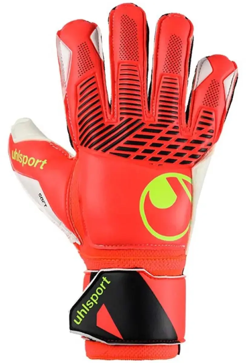 Uhlsport Fangmaschine Soft Flex Frame Keepershandschoenen 9.5 - Rood - afbeelding 5 van 5