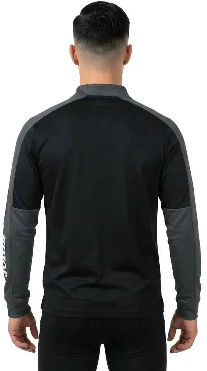 Joma Eco Championship Sweatshirt - Halve rits - S - Zwart