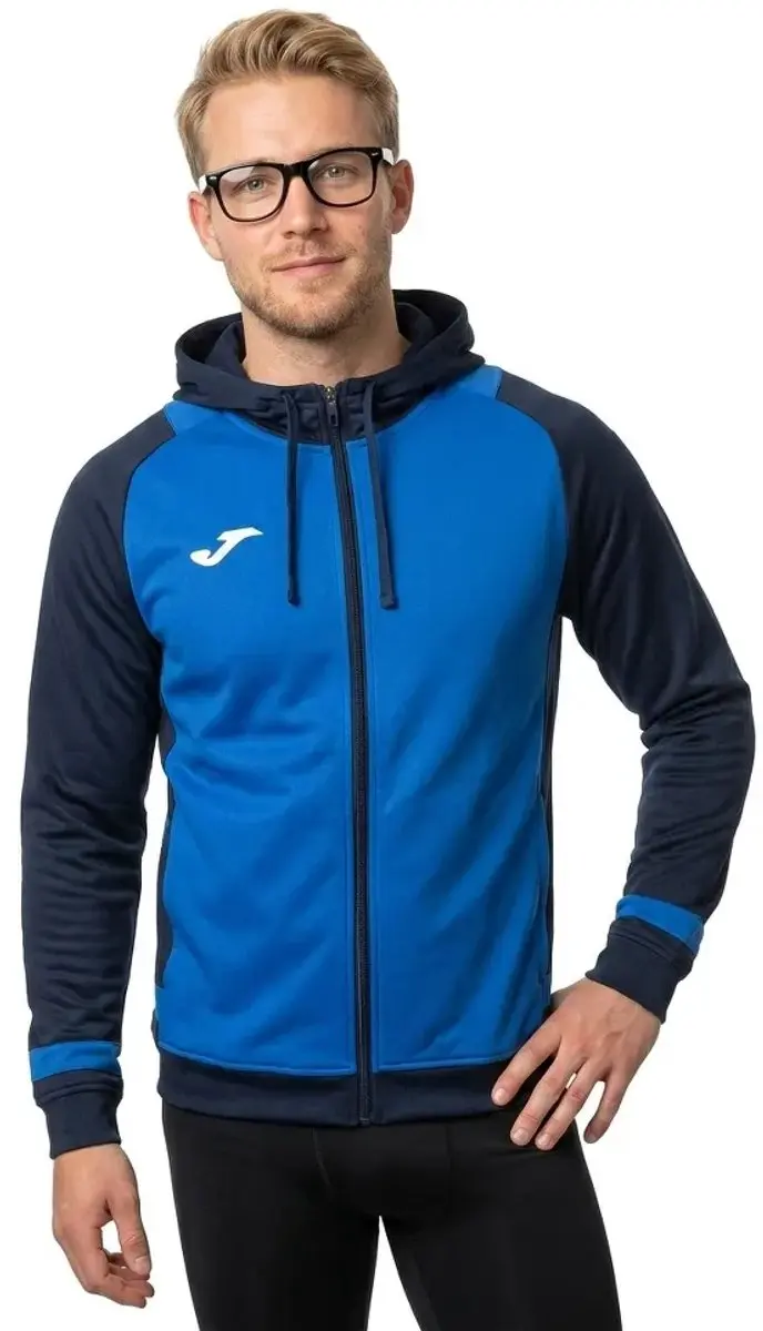 Joma Lider Hoodie Royal Navy