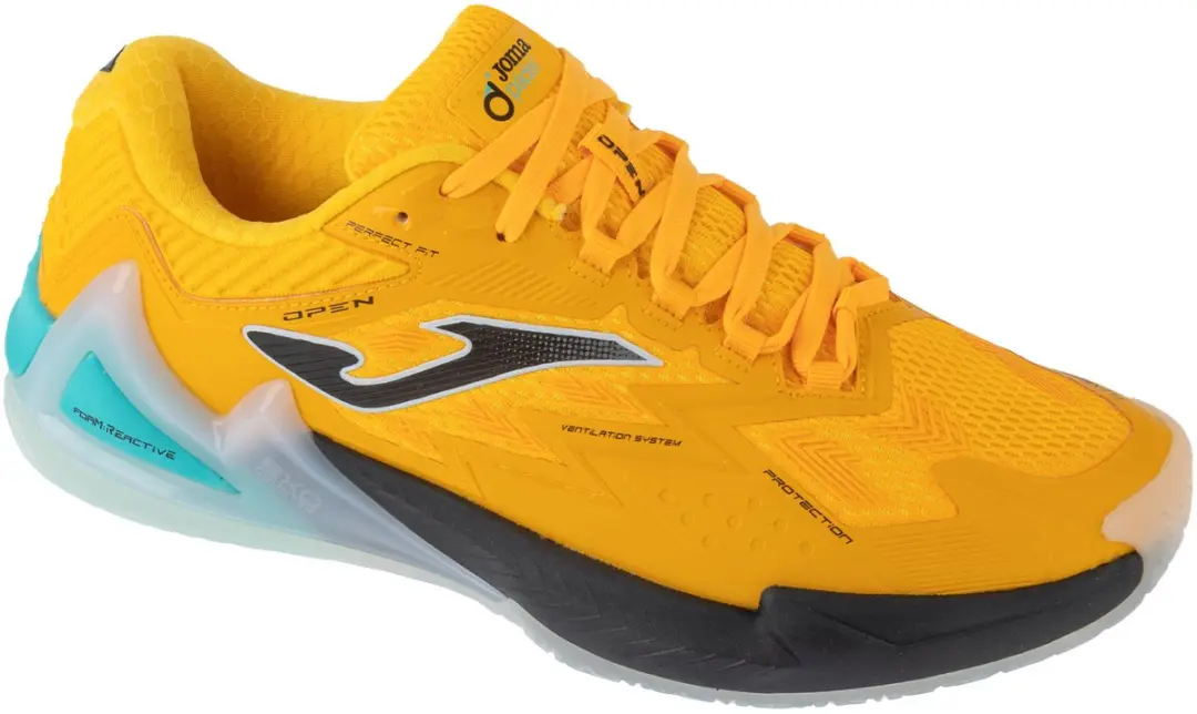 Joma Open Men 25 TOPEW, Mannen, Geel, Tennisschoenen, maat: 45
