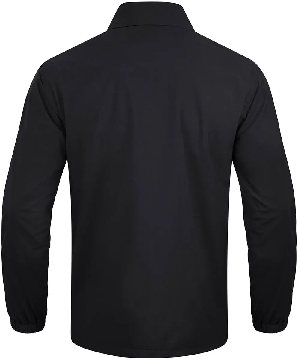 Jako Power Regenjas Senior L - Zwart/Wit