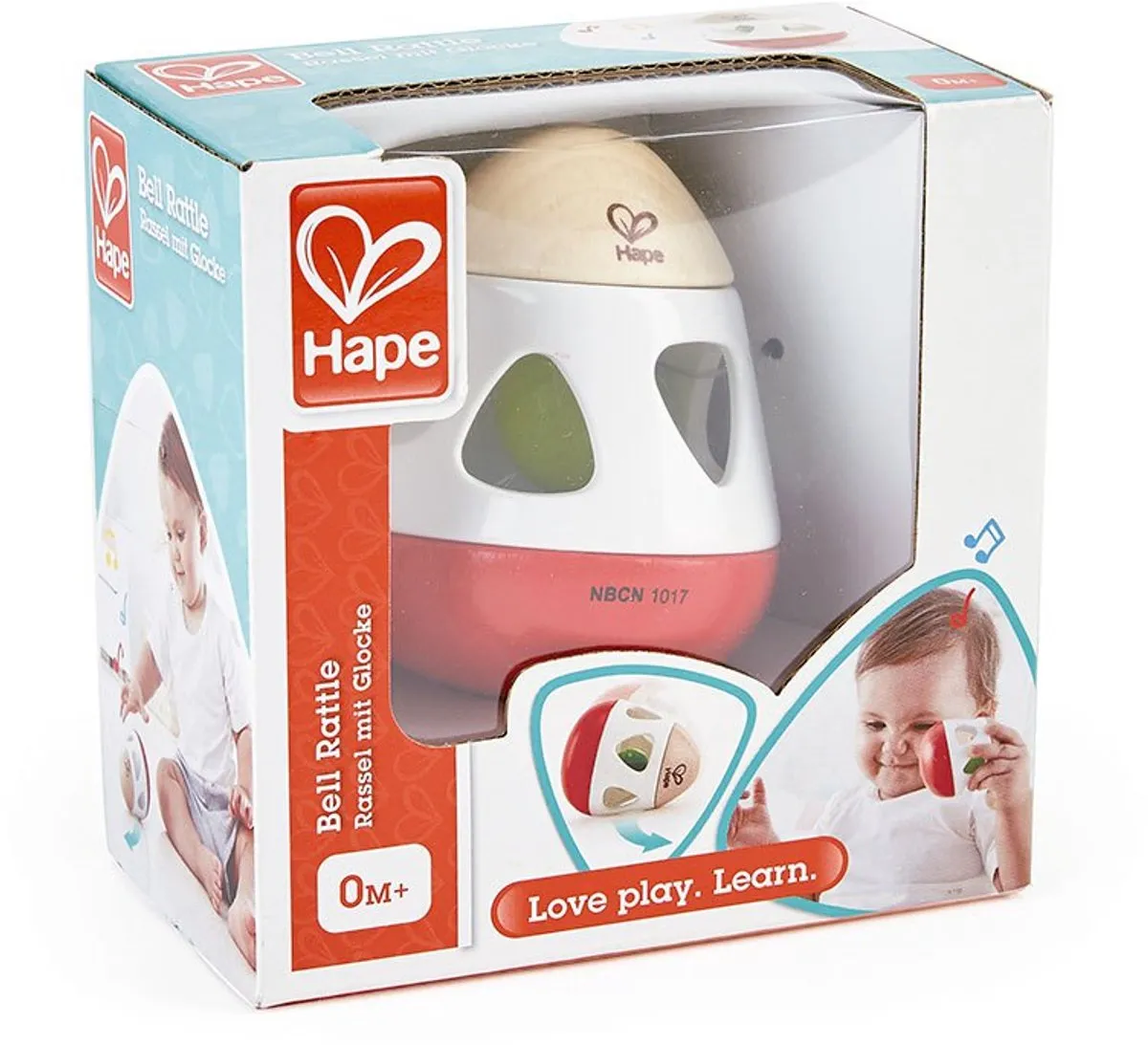 Hape Rassel met Glocke - Veelkleurig - afbeelding 3 van 6