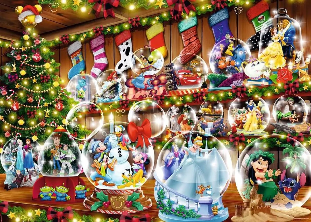 Ravensburger Disney Sneeuwballenparadijs Legpuzzel 1000 Stuks