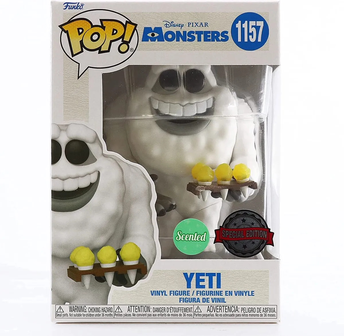 Funko Pop! Disney Monsters Inc. 20th Anniversary Yeti Geurend US Excl. 58847
